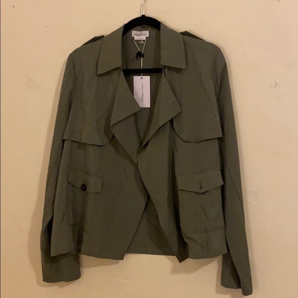 Lovers + Friends Winnie Jacket Green NWT - Picture 6 of 8